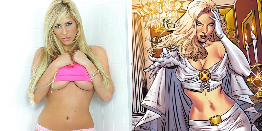 1. Tasha Reign as Emma Frost