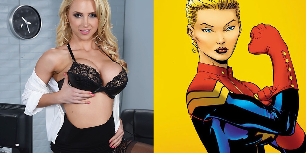 10. Alix Lynx as Captain Marvel