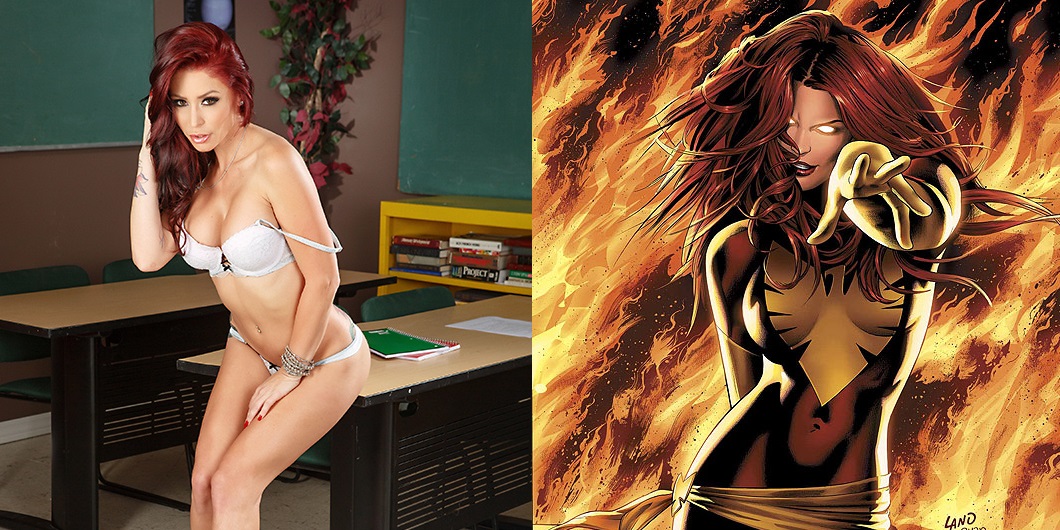 4. Monique Alexander as Jean Grey