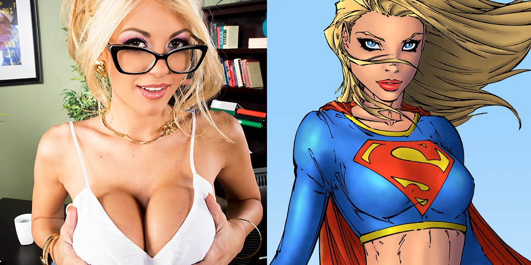 6. Kayla Kayden as Supergirl