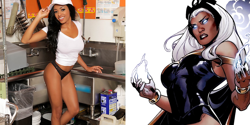 9. Anya Ivy as Storm
